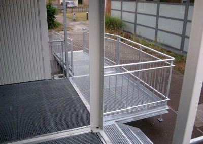 Treppenanlage SvW Stahl- und Anlagenbau